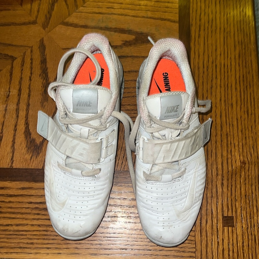 Nike Romaleos 3XD White / Metallic Platinum